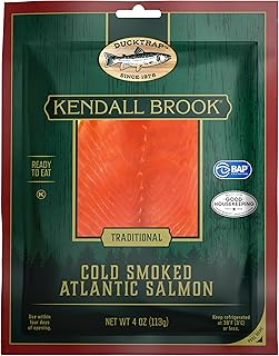 Ducktrap River, Salmon Smoked Kendall Bark, 4 Ounce