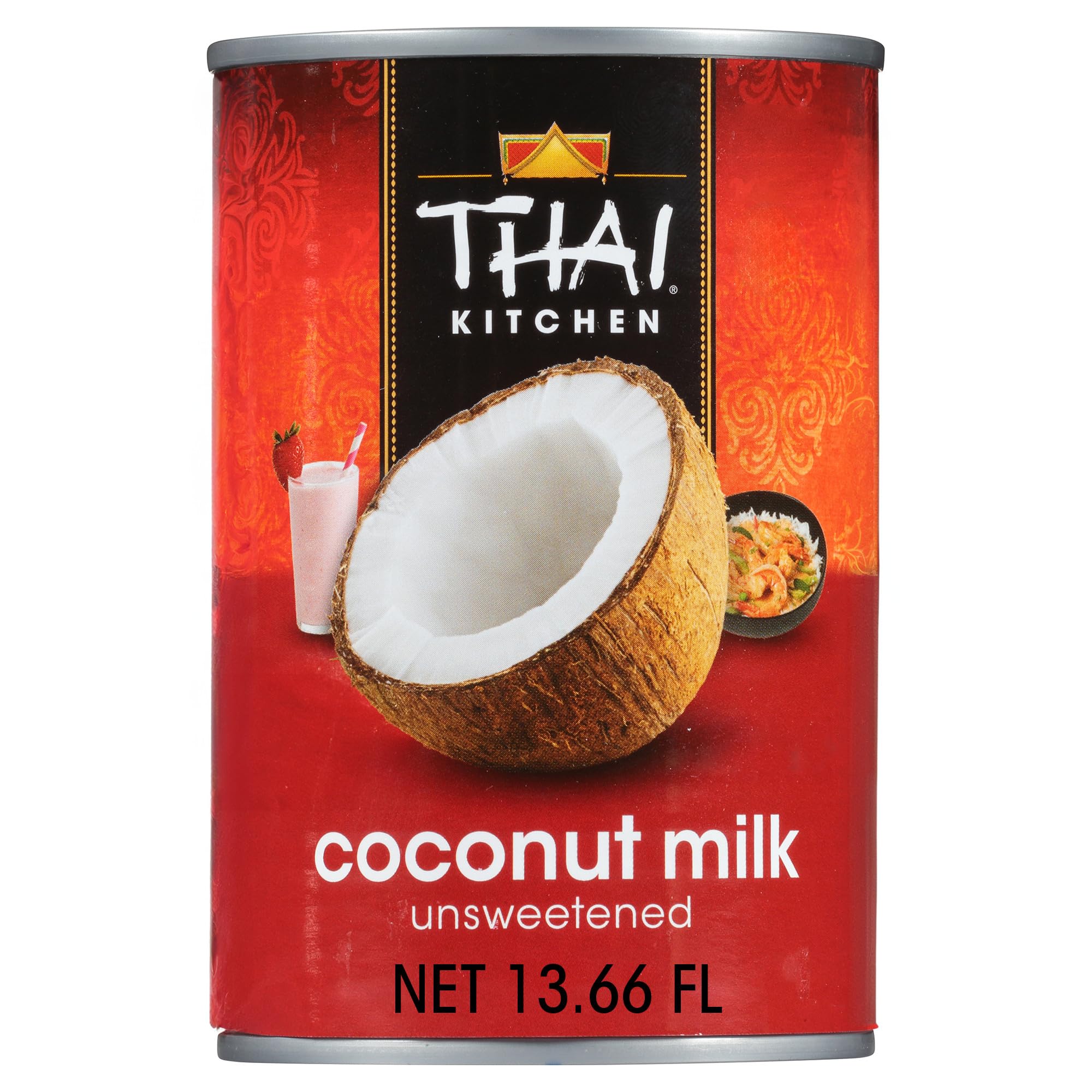 Thai Kitchen, Premium Unsweetened, Coconut Milk, 400ml | Non-Dairy Milk Substitu