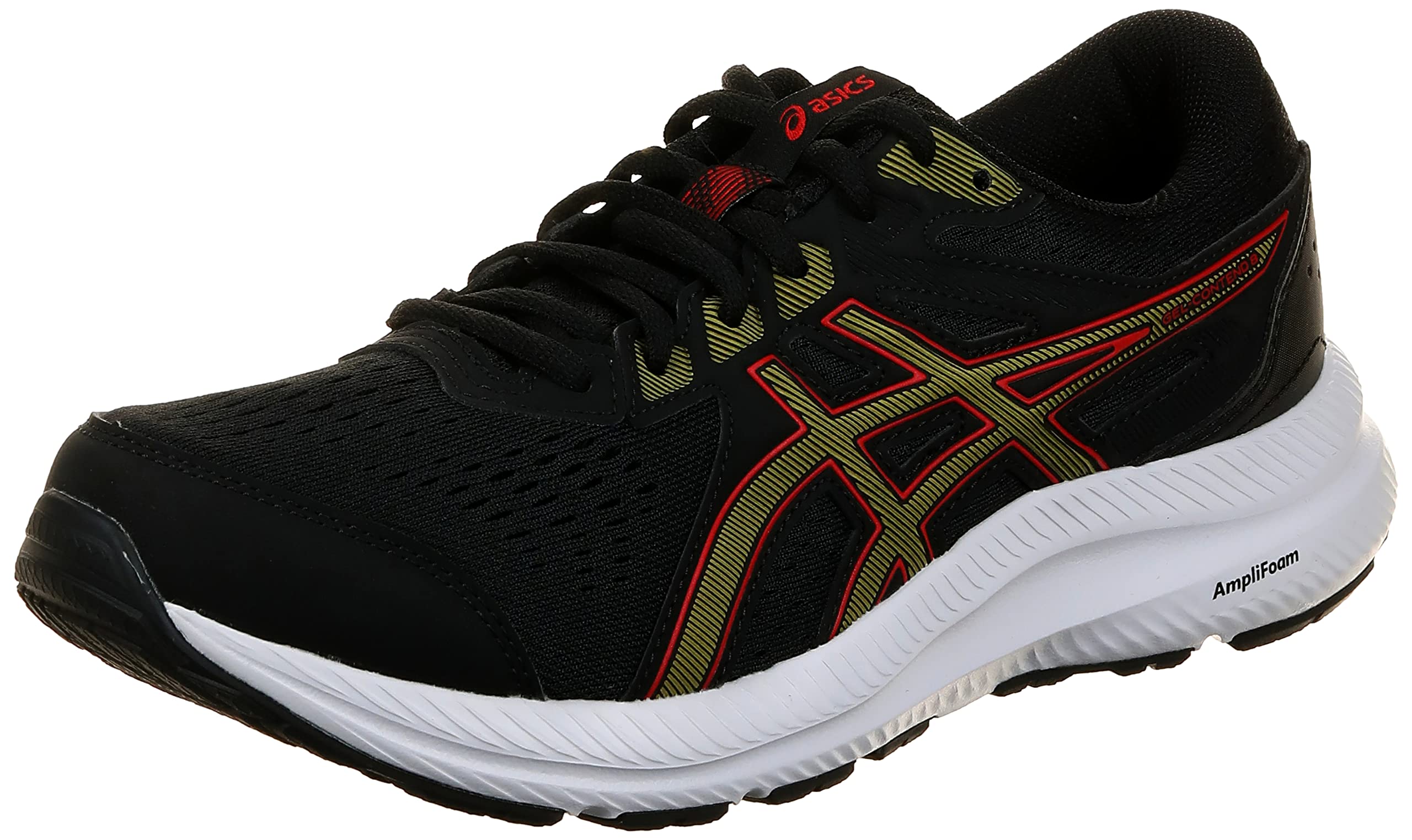 ASICS Gel-Contend 8 Women's Blue Trainers 1012B320-411, Black Olive Oil, 39.5 EU