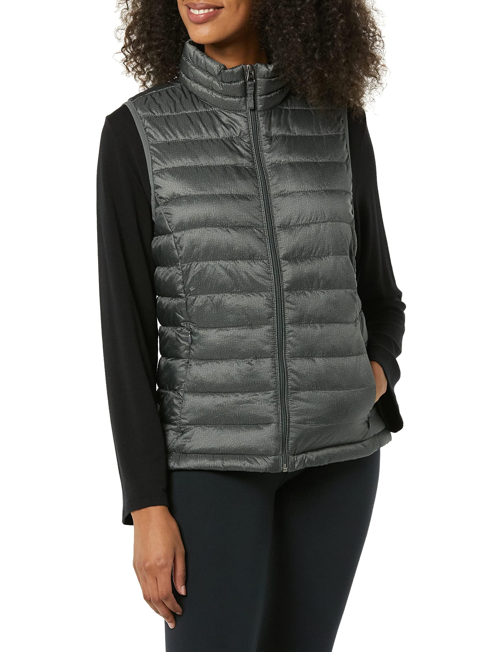 Amazon Essentials Women's Lightweight Water-Resistant Packable Puffer Gilet