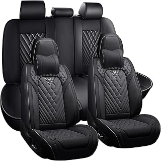 Seat Cover for Toyota Sienna 2000-2026.(Luxury 5 Seats/Black)
