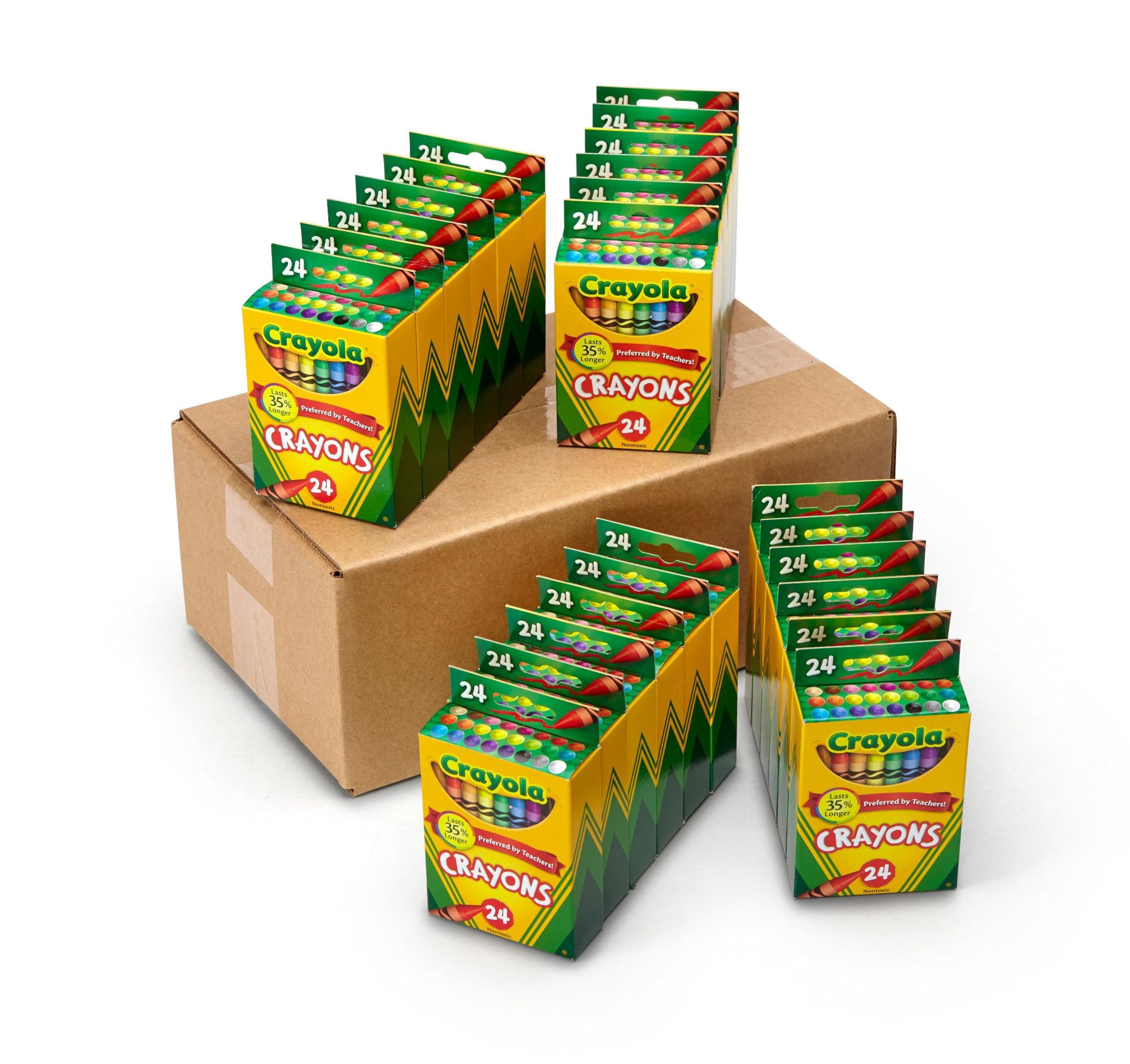 Crayola Crayons Bulk (24 Packs), Teacher Classroom Must Haves & Essentials | Sch