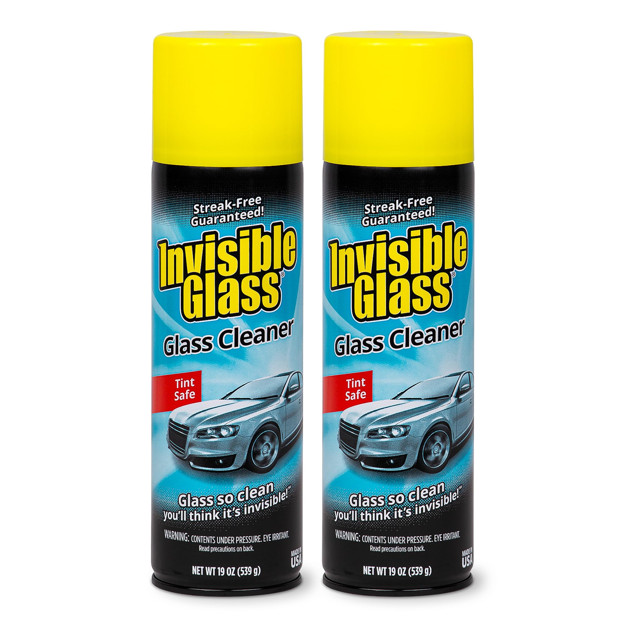 Invisible Glass Auto Glass Cleaner Foaming Spray, 19 oz, 91164 (Pack of 2) | Thi