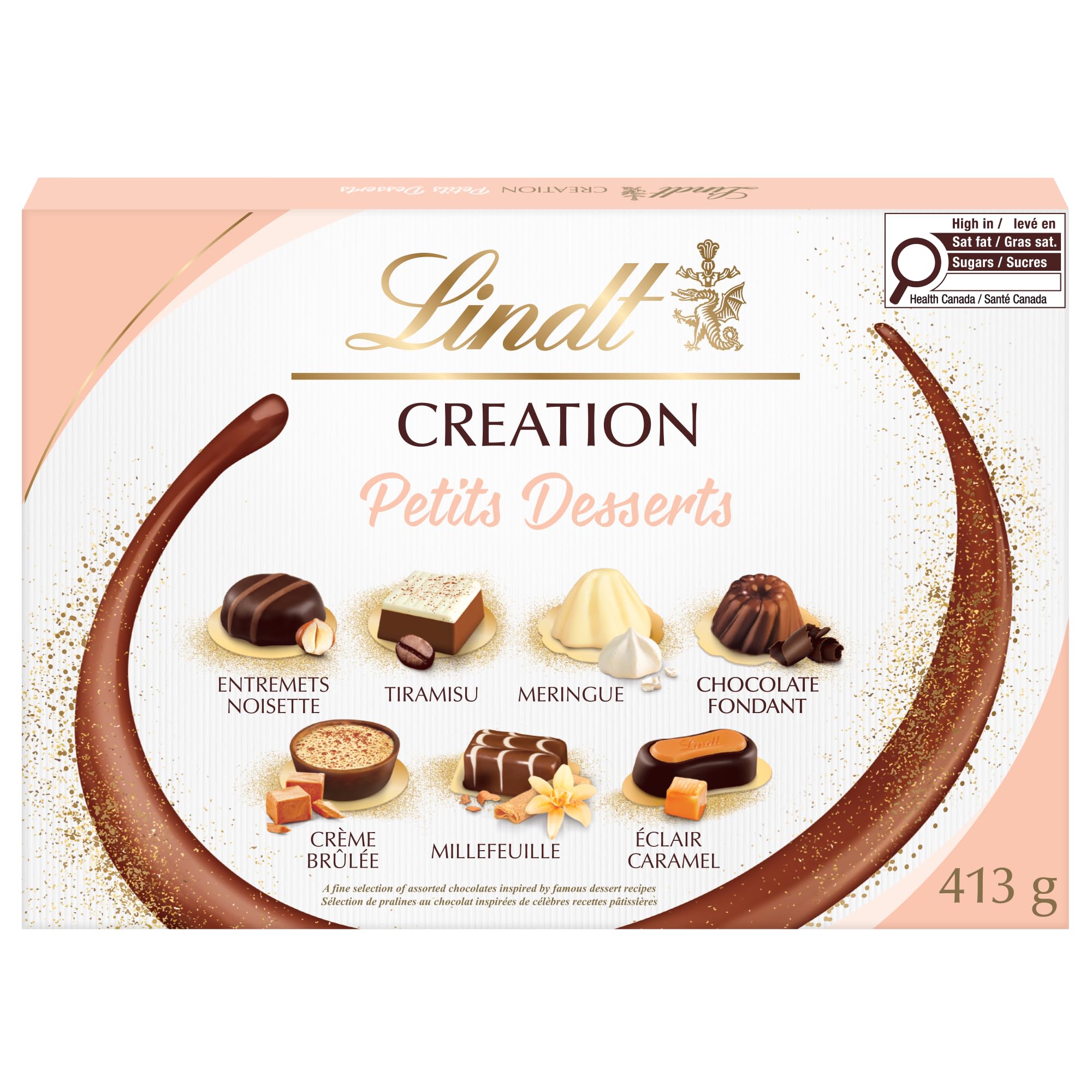 Lindt Creation Petits Dessert Assorted Chocolate Box, 413g