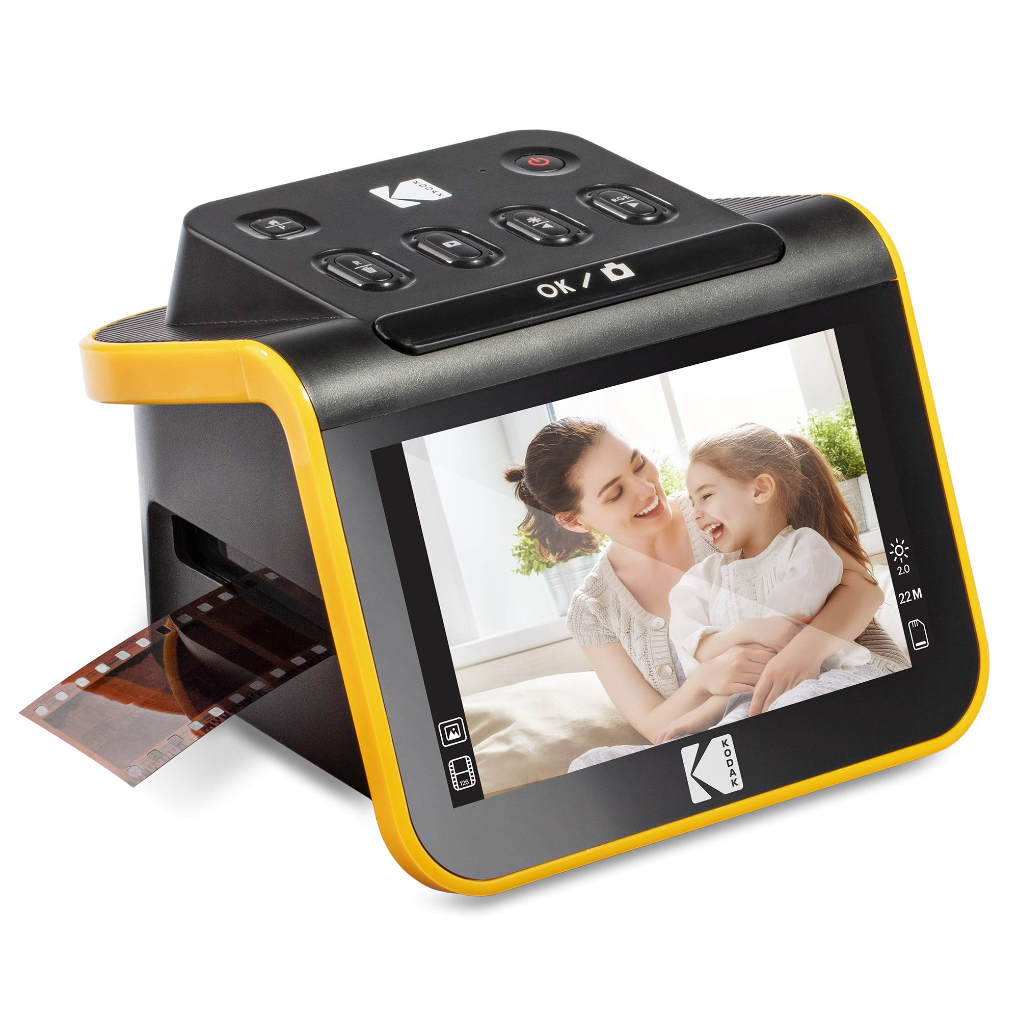 KODAK Slide N Scan Film & Slide Scanner, 22MP, 5" LCD Screen, 135/110/126mm | Co