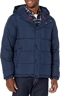Amazon Essentials Men's Winter Heavyweight Hooded Puffer Coat