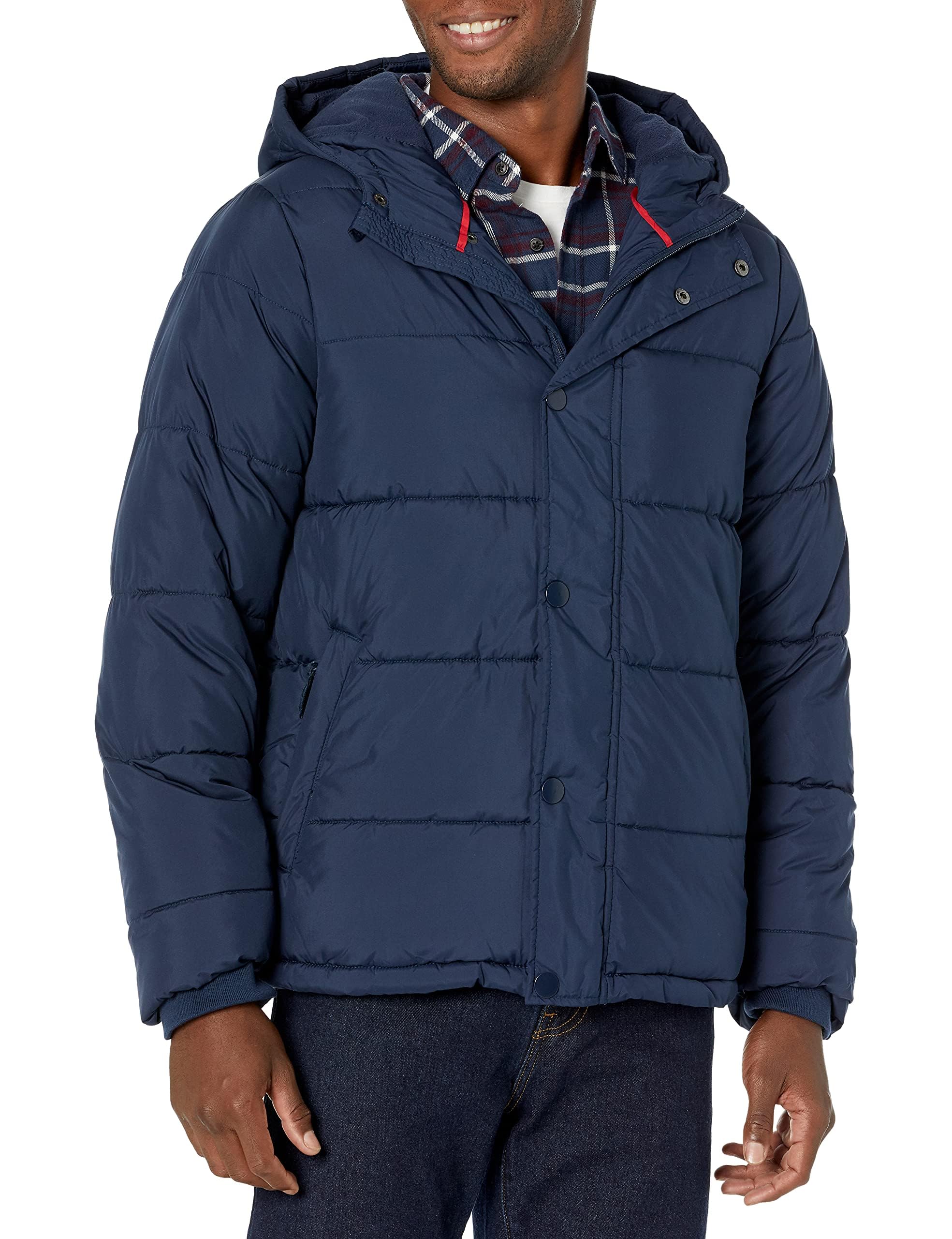 Amazon Essentials Men's Winter Heavyweight Hooded Puffer Coat