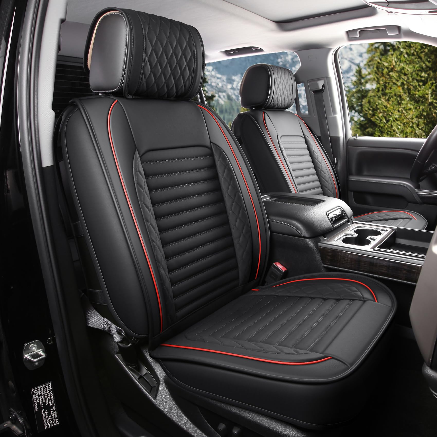 JOJOBAY Chevy Silverado Seat Covers,GMC Sierra Seat Covers,Custom Fit 2007-2026 