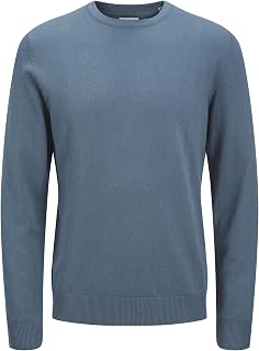 JACK & JONES Einfarbig Strickpullover