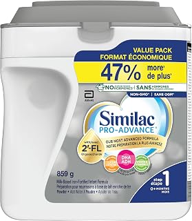 Similac Pro-Advance with 2′-FL, Step 1, Baby Formula, Easy To Digest, 0-12 Months, Powder, 859 g