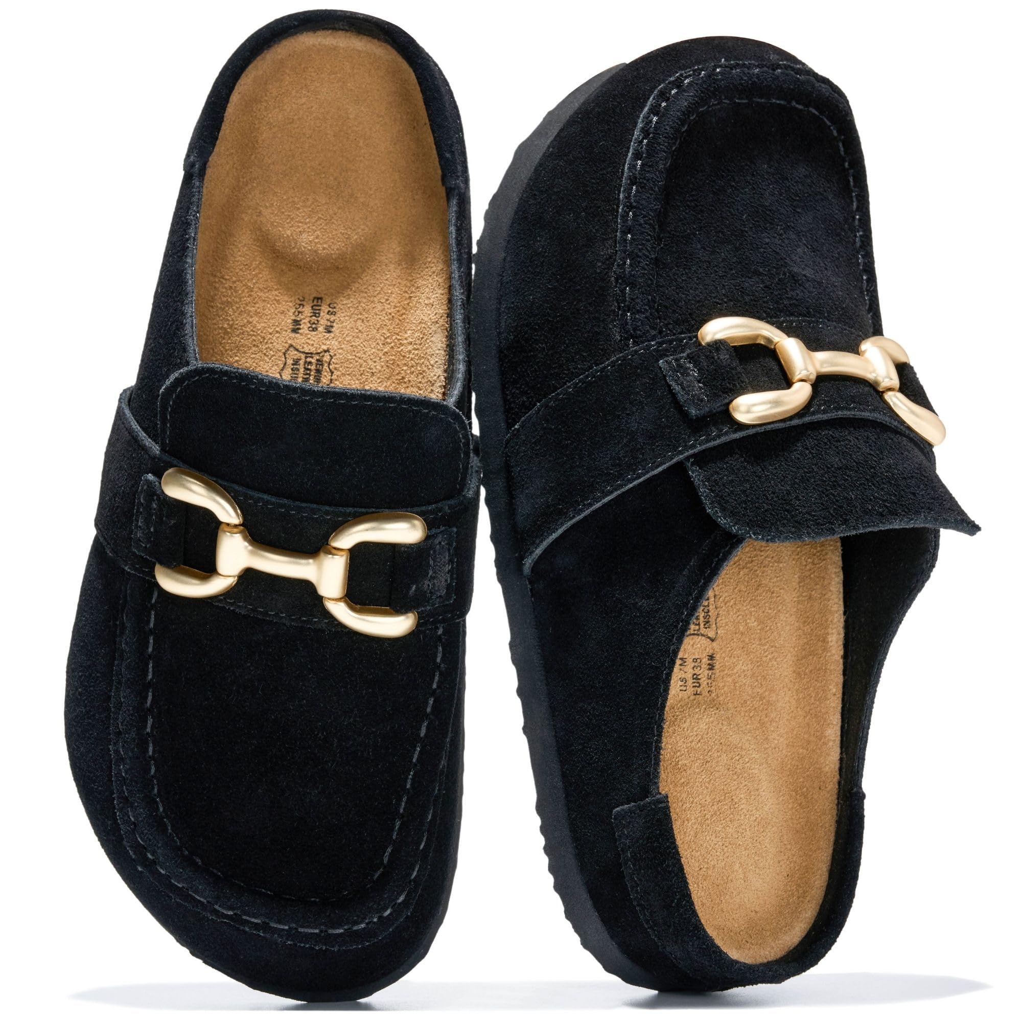 Project Cloud Scarpe da donna in vera pelle, mocassini leggeri da donna con memo