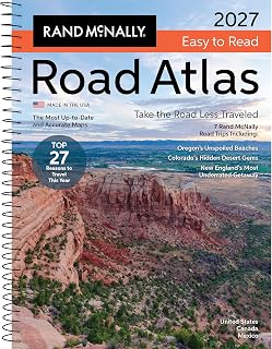 Rand McNally 2027 Easy to Read Midsize Road Atlas