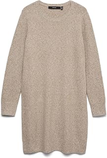 Vero Moda Vmdoffy LS O-Neck Dress Noos Dress Women (Pack of 1)