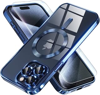 Misea Magnetic for iPhone 15 Pro Case Compatible with MagSafe