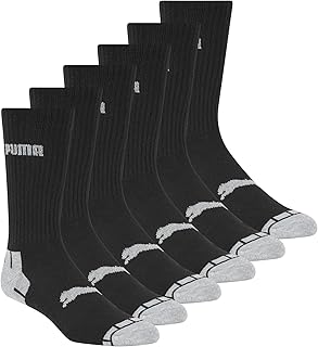 PUMA Pack of 6 Men's Crew Socks (Pack of 6)