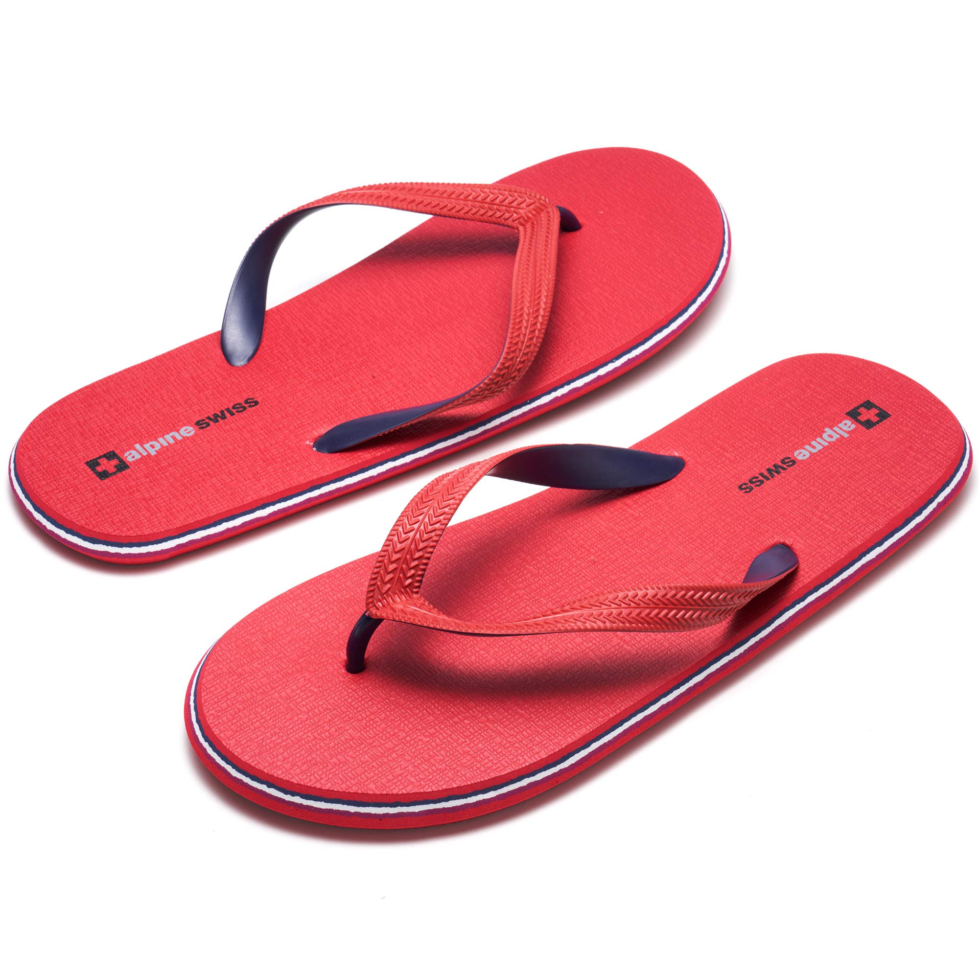 alpine swiss Men's Flip Flops Lightweight EVA Sandals