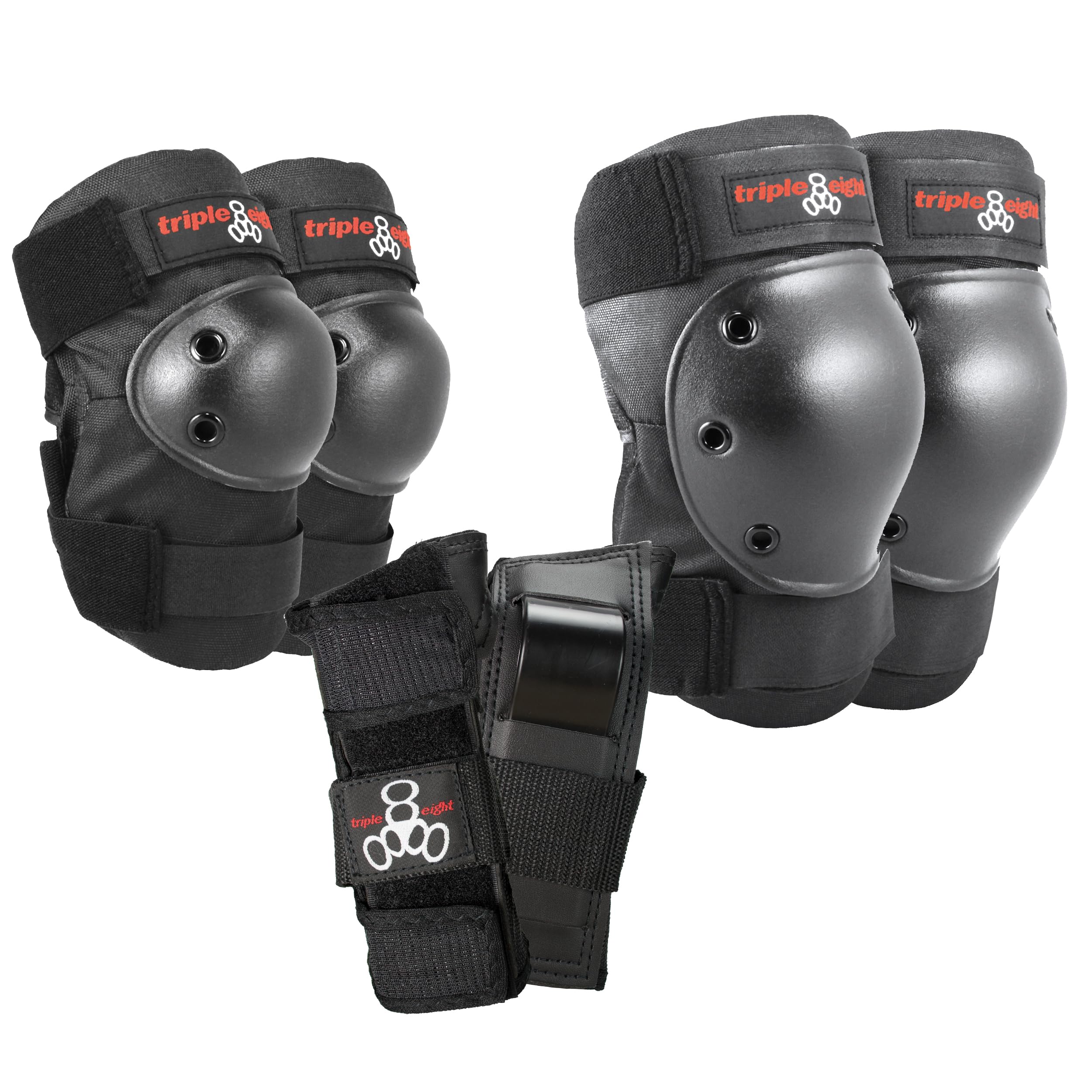 Triple Eight Saver Series Pad Set with Kneesavers, Elbowsavers and Wristsavers, 