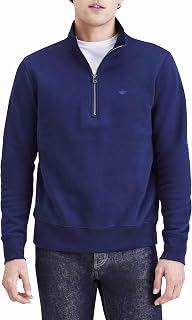 Dockers Quarter Zip Fleece Men's Sweatshirt (Pack of 1)