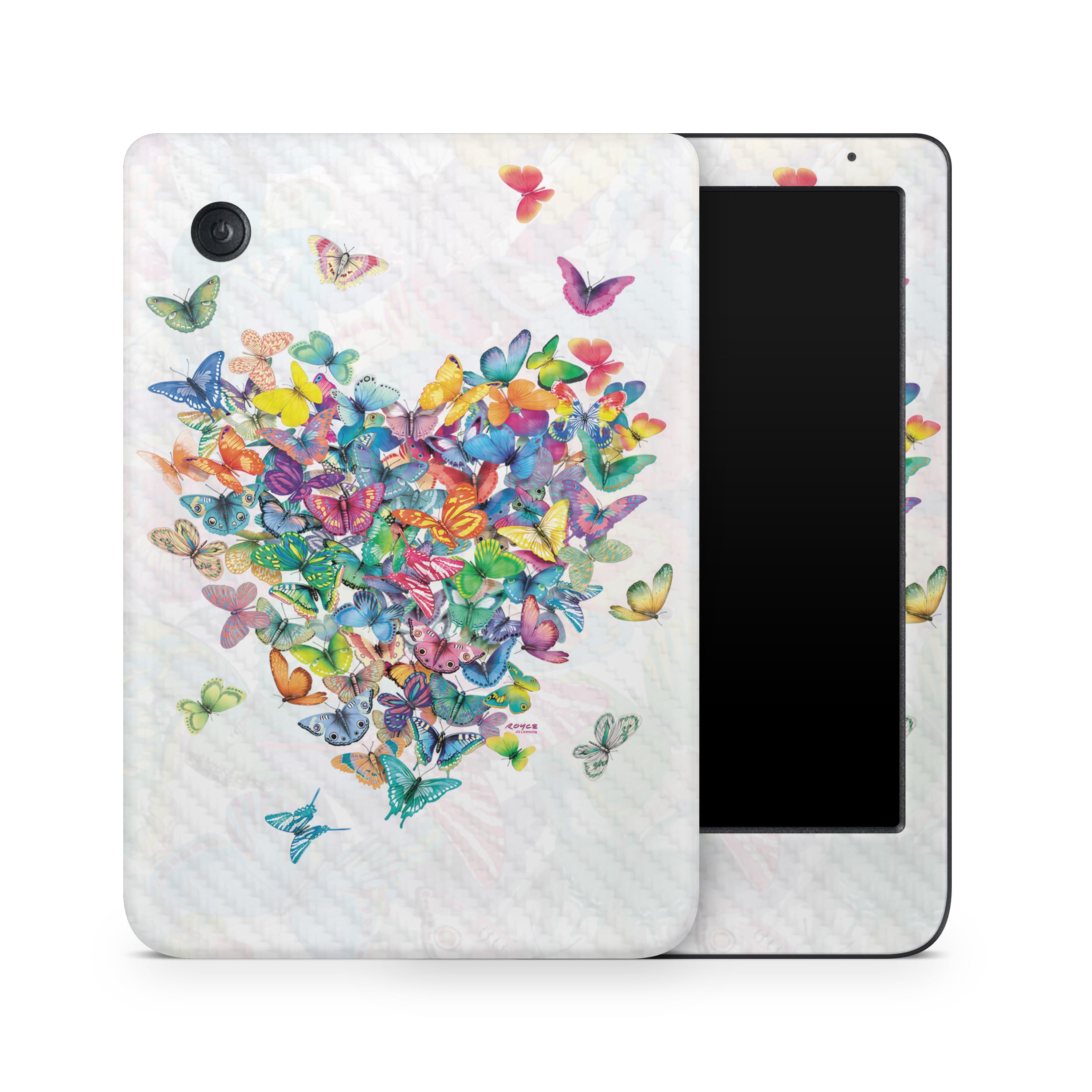 Carbon Fiber E-Reader Skin Compatible with Kobo Clara Colour (2024) - Wildheart 
