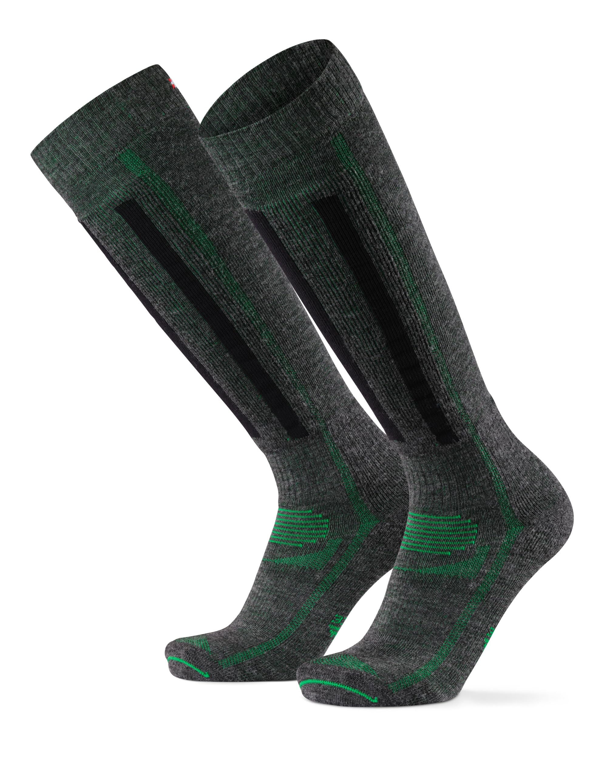 DANISH ENDURANCE Merino Performance Ski Socks Thermal Socks 1 & 2 Pairs