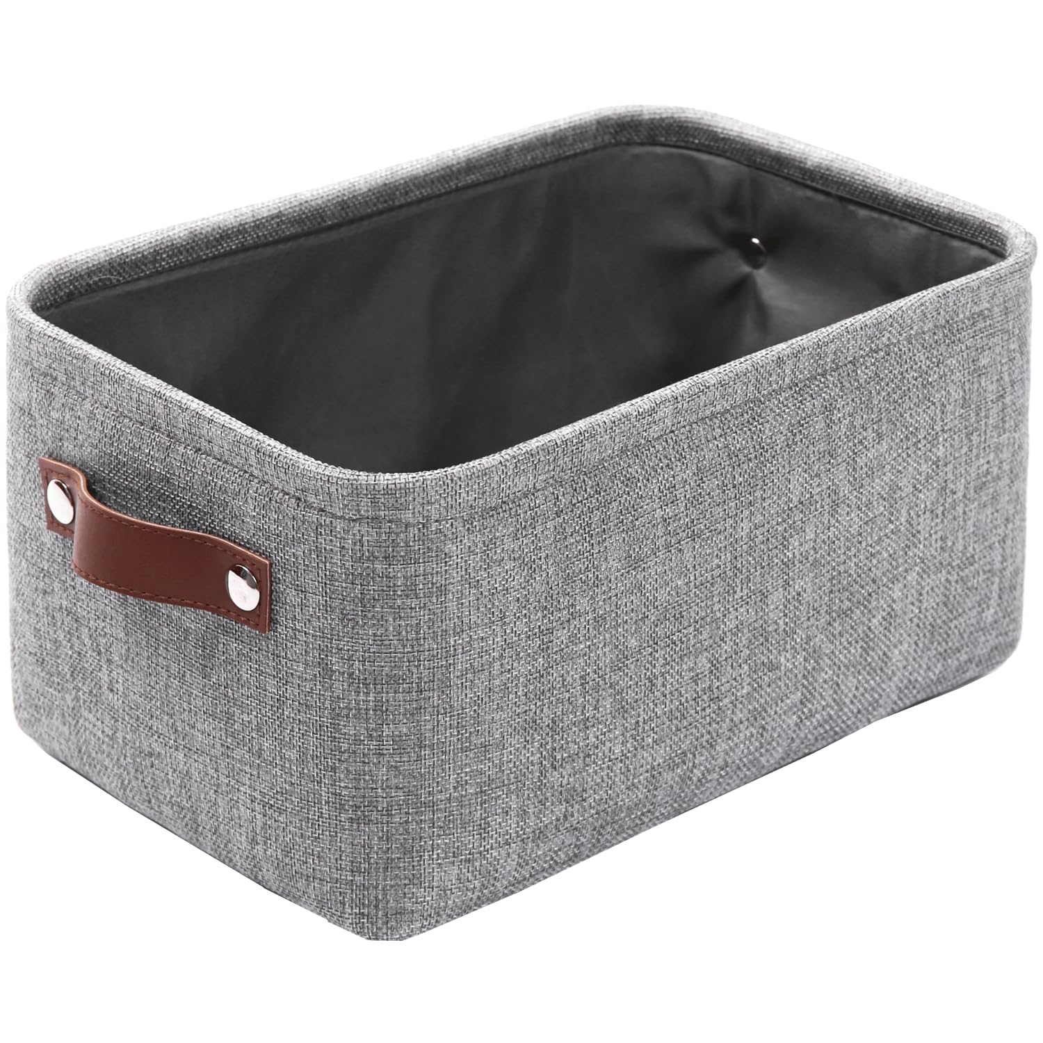 Mangata Fabric Storage Boxes, Thickened Canvas Storage Baskets with Handle for S