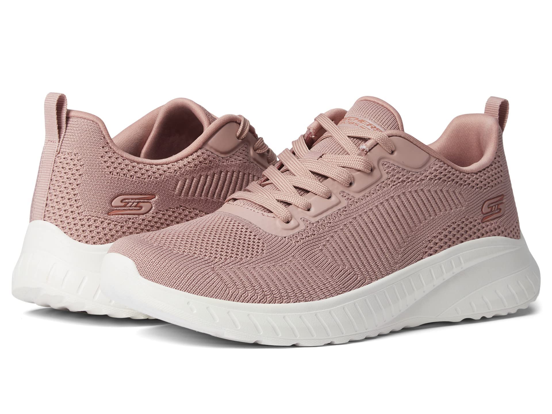 Skechers Women's Bobs Squad Chaos Face Off Trainers Nude