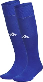adidas Unisex Rivalry Cushioned Soccer Socks (2-pack) Over-the-calf for Team Sports OTC Sock-Team (pack of 2)