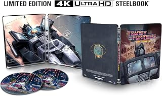 The Transformers: The Movie : 40th Anniversary Limited Edition Steelbook [4K UHD]