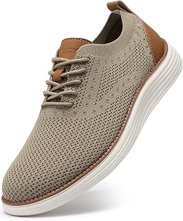 VILOCY Men's Casual Dress Sneakers Tennis Walking Shoes