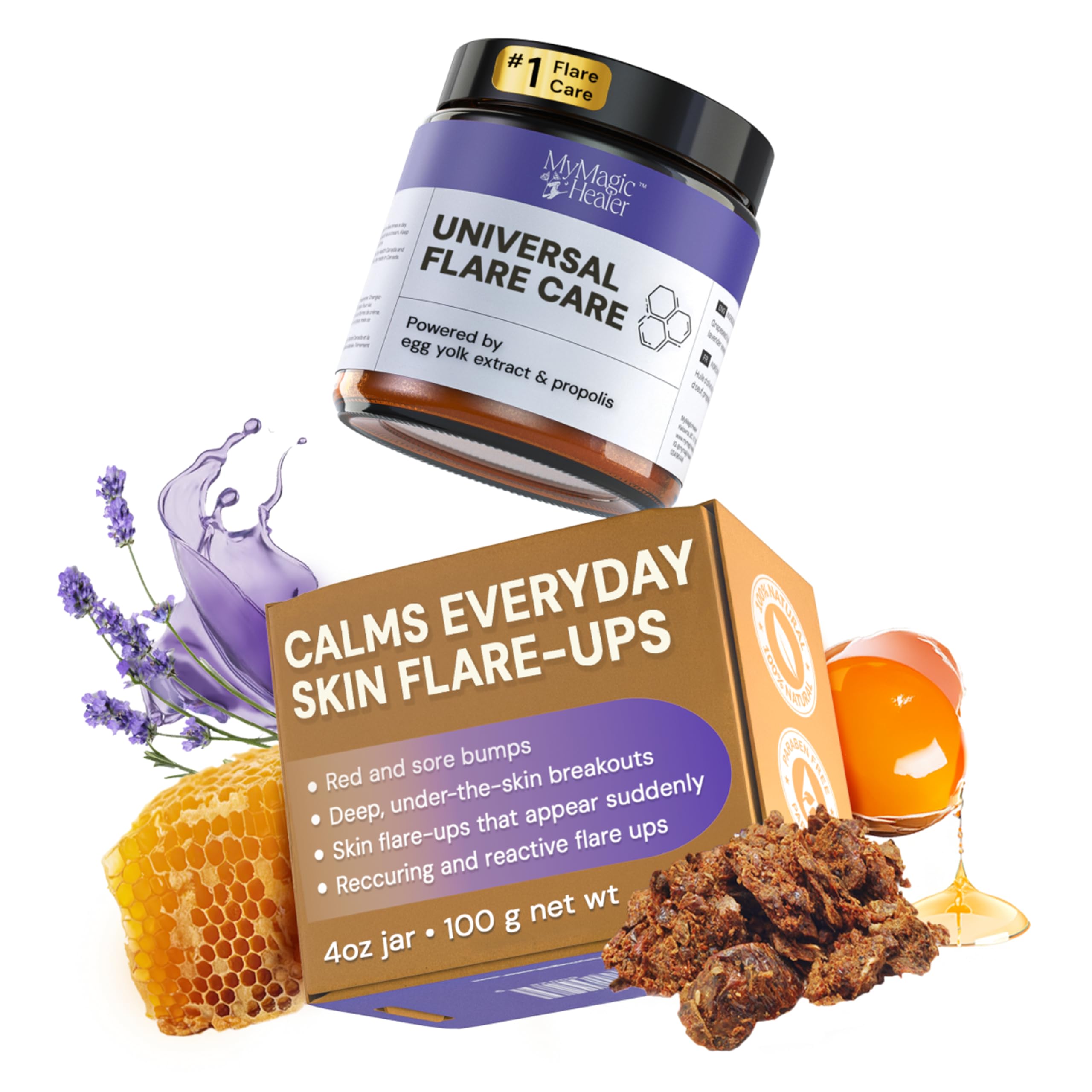 MyMagicHealer Universal Flare Care – Solution for Everyday Skin Flare-Ups | Draw