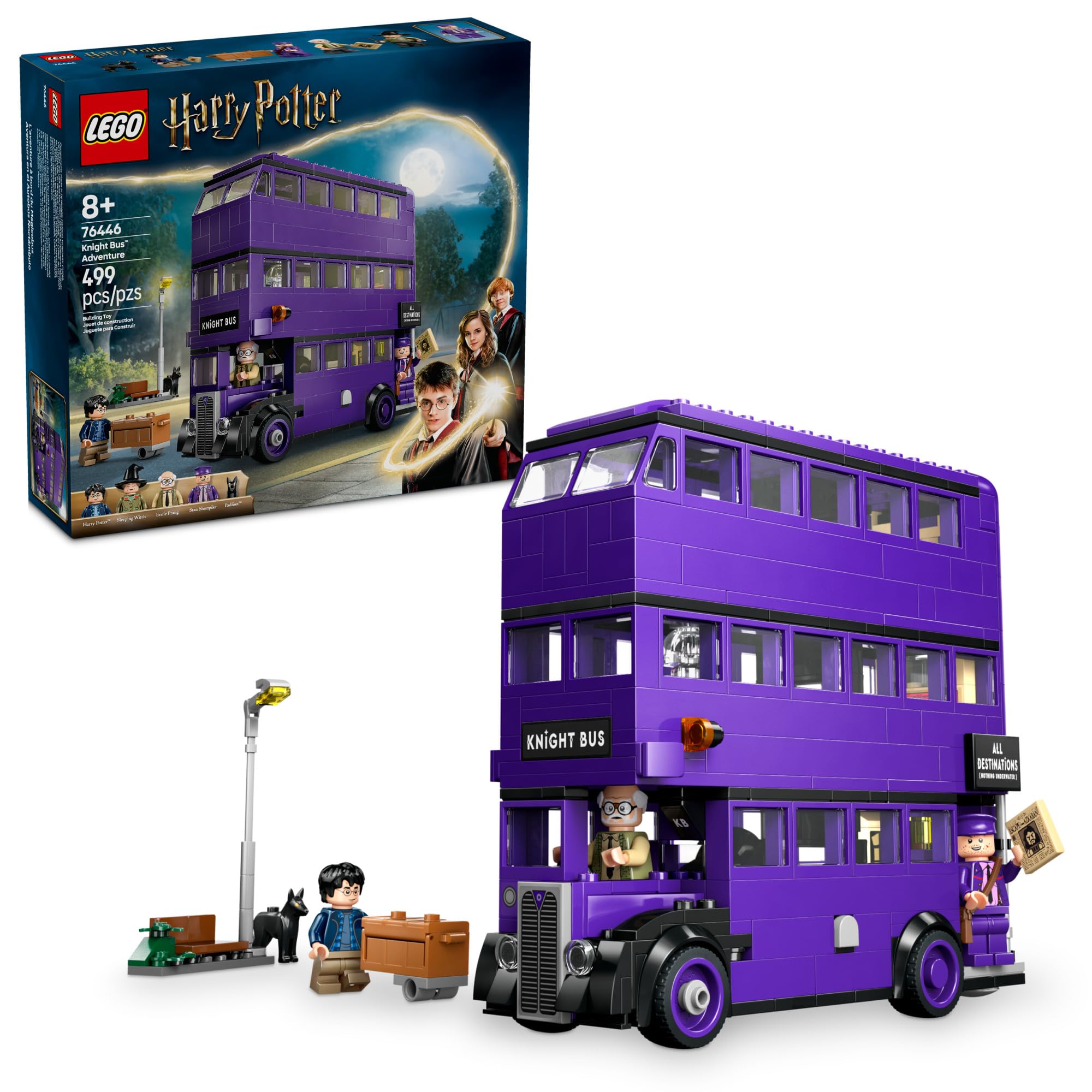 LEGO Harry Potter Knight Bus Adventure - Building Toy for Kids, Boys, and Girls,