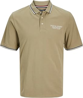 JACK & JONES Premium Polo Plain Shirt Collar Polo