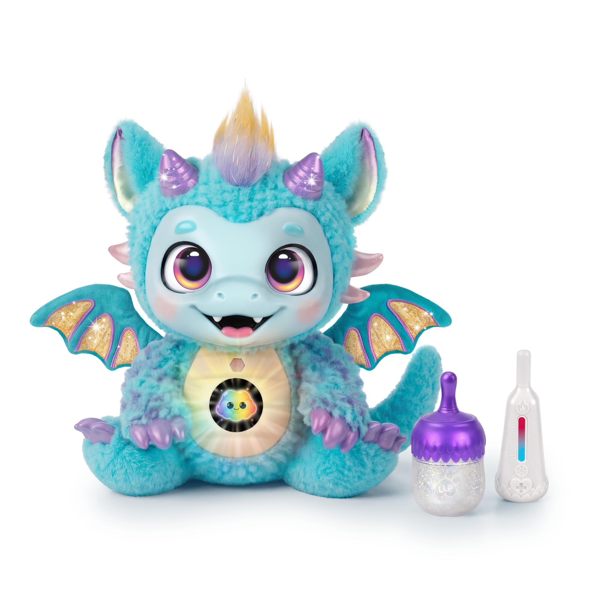 Little Live Pets My Magical Dragon Skye, Dragon Toys for Kids 4-7 | 11.1-inch dr