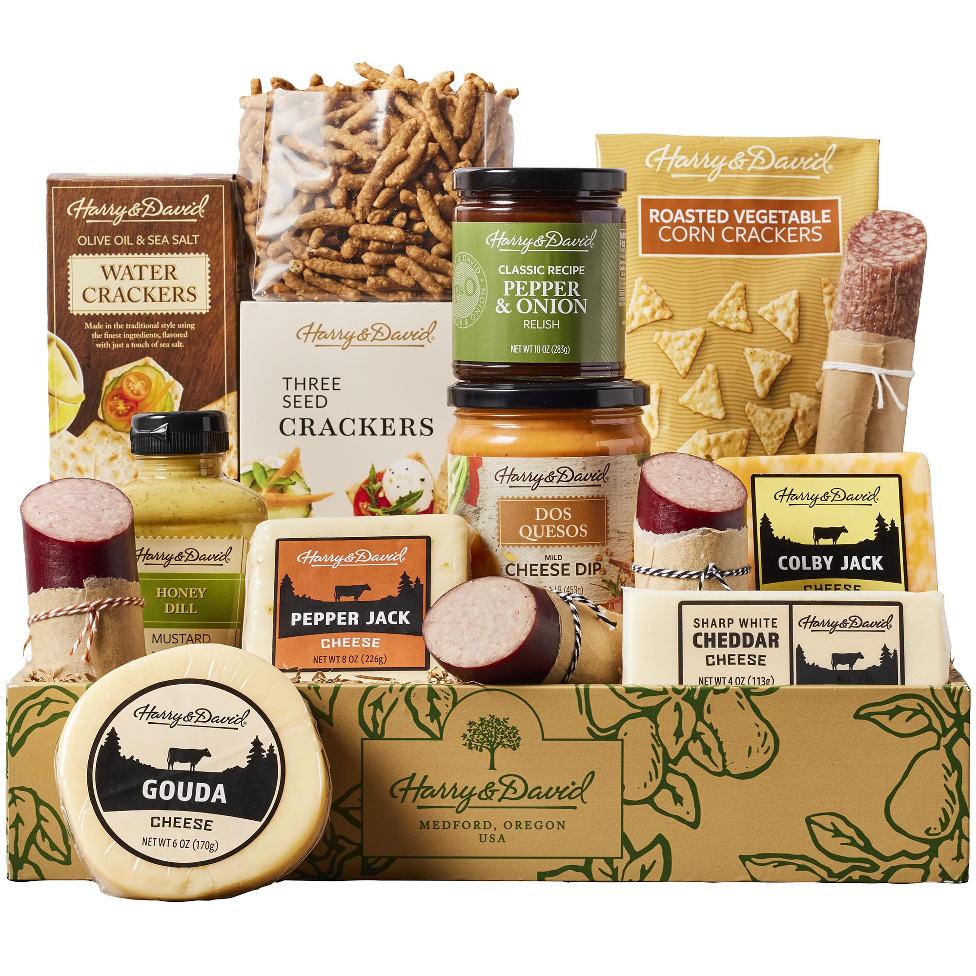 Harry & David Ultimate Meat And Cheese Gift Box, Charcuterie Food Basket | Salam