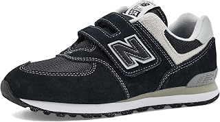 New Balance Unisex Children's 574 Trainers, Black, 33 EU
