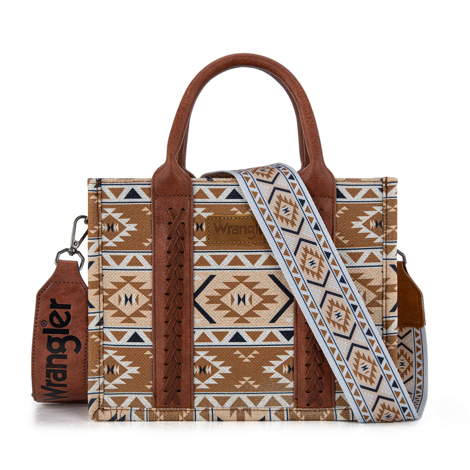 Wrangler Tote Bag, Women's Aztec Handbag, Western Purse