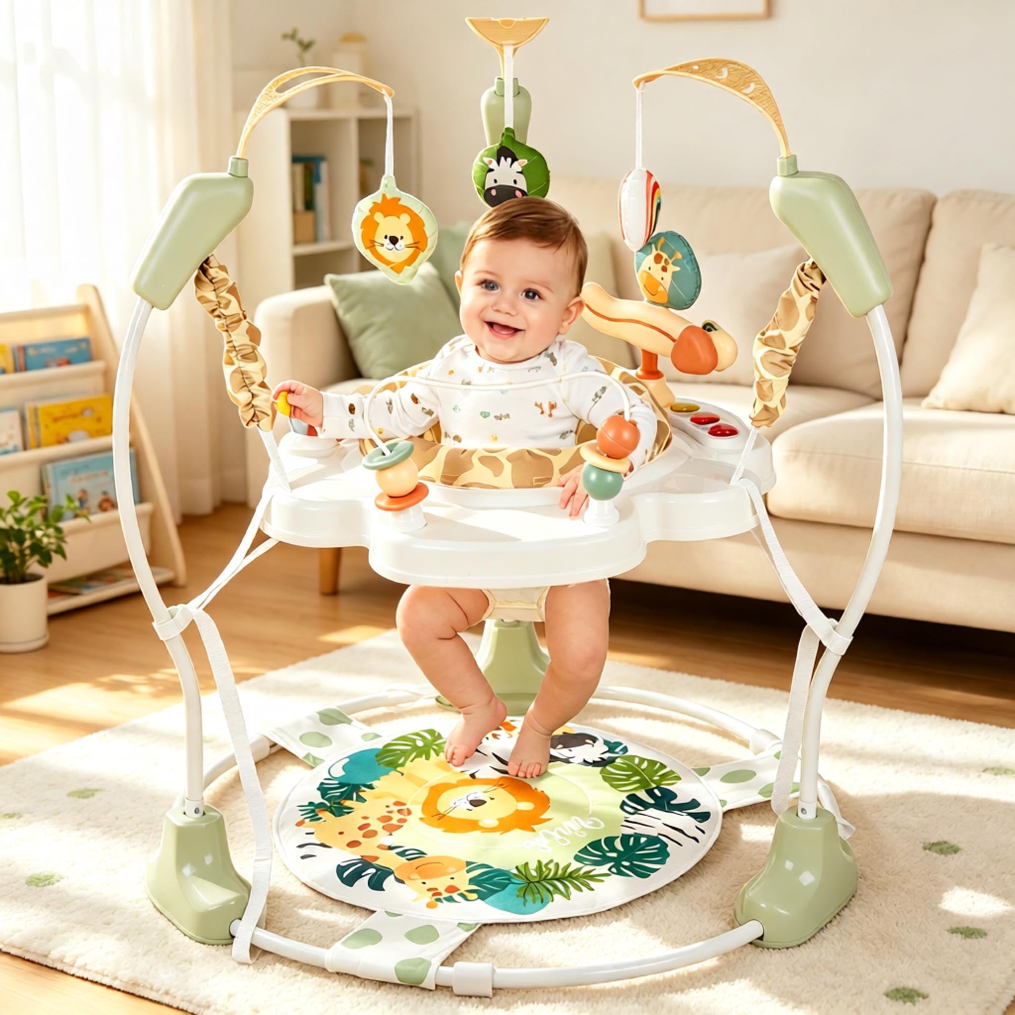 Baby Activity Center, Infant Jumpers and Bouncers with Music for 6+ Months | 360