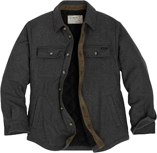 Legendary Whitetails Button Up Wool Insulated Shirt Jacket Giacca Camicia Uomo (Pacco da 1)