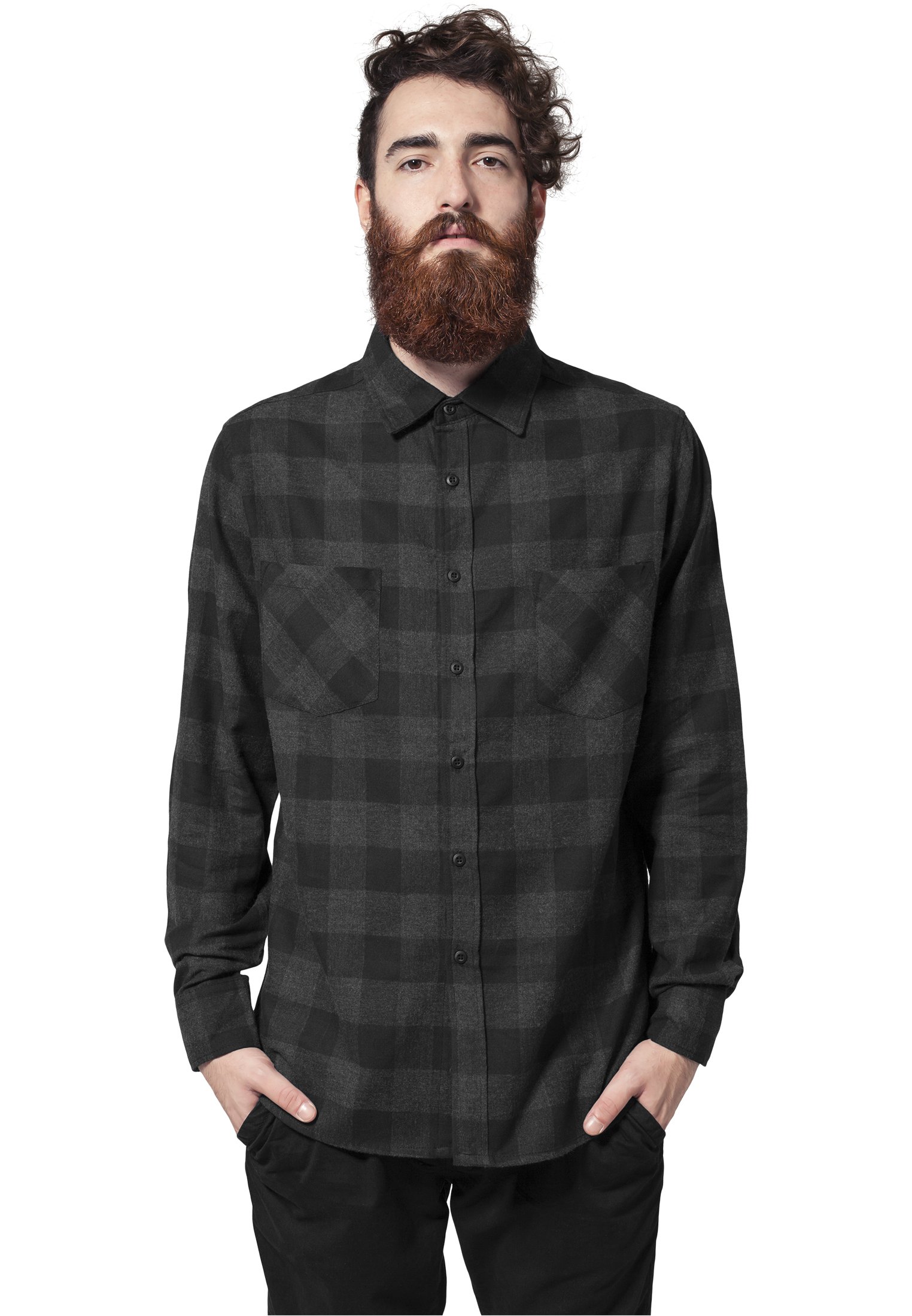 Urban Classics Bekleidung Checked Flanell
