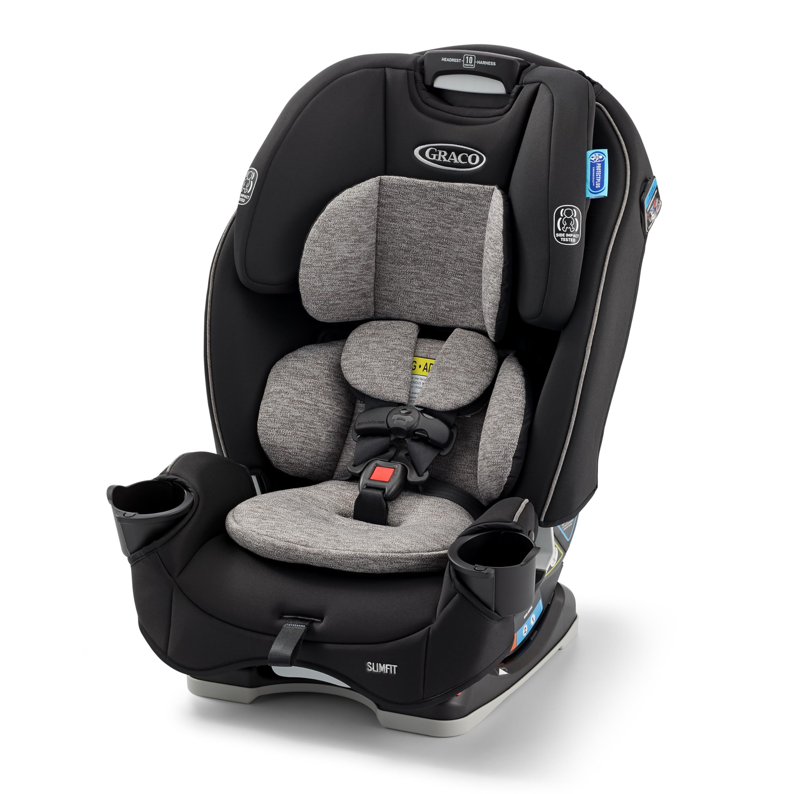 Graco Slimfit 3-in-1 Convertible Car Seat, Jarret | 3 Modes of Use: Rear & Forwa