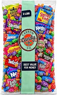 Pinata Candy Variety Pack - 2 Lb Assorted Mix, Halloween Candies for Kids | Bulk candy assortment for kids party favors, goodie bags, individually wrapped, and birthday celebrations, dulces mixtos