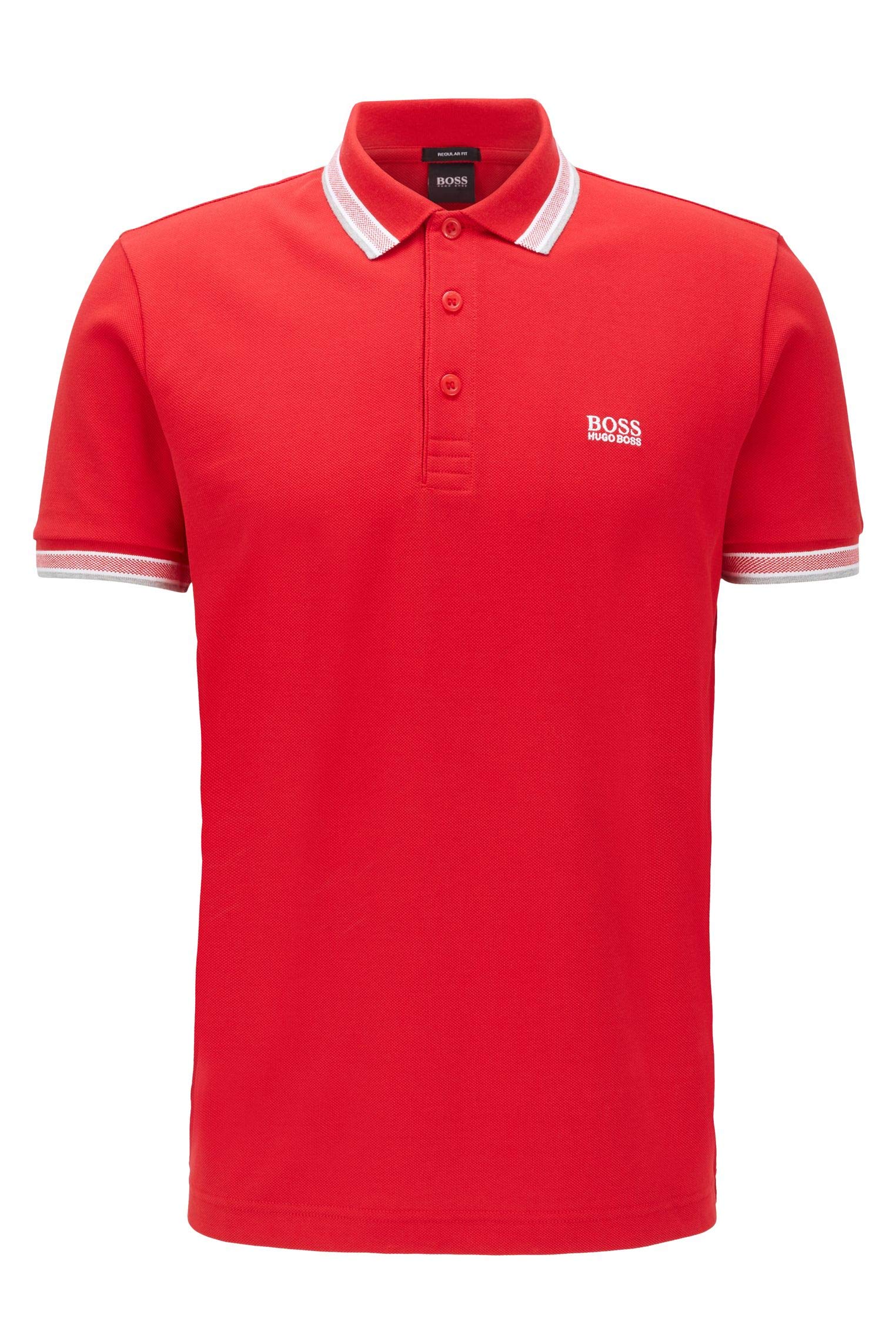BOSS Men's Paddy AP Heritage Polo Paddy Active Contrasting Stripes