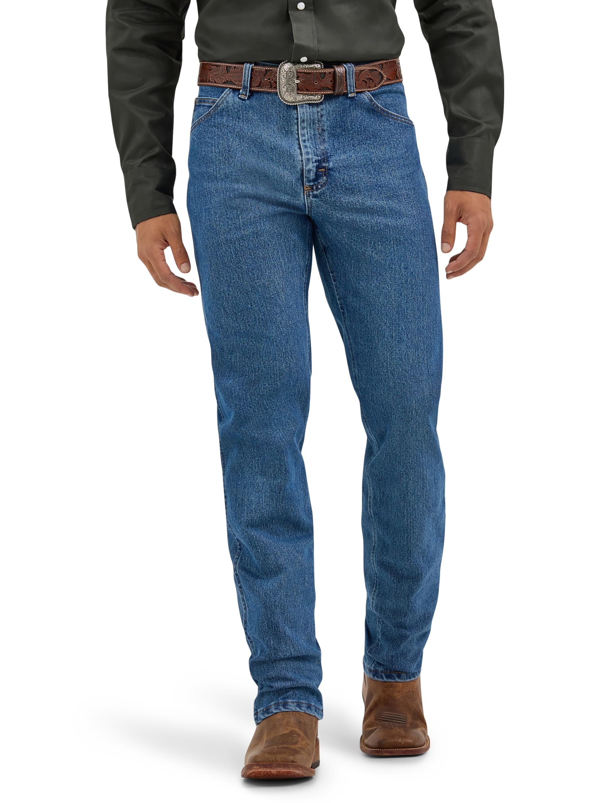 Wrangler Men's Premium Advanced Comfort Cowboy Cut Regular Jean