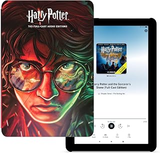 Harry Potter Amazon Fire HD 10 tablet 32GB | Officially Licensed Limited-Edition design in celebration of Harry Potter: The Full-Cast Audio Editions on Audible (sold separately)