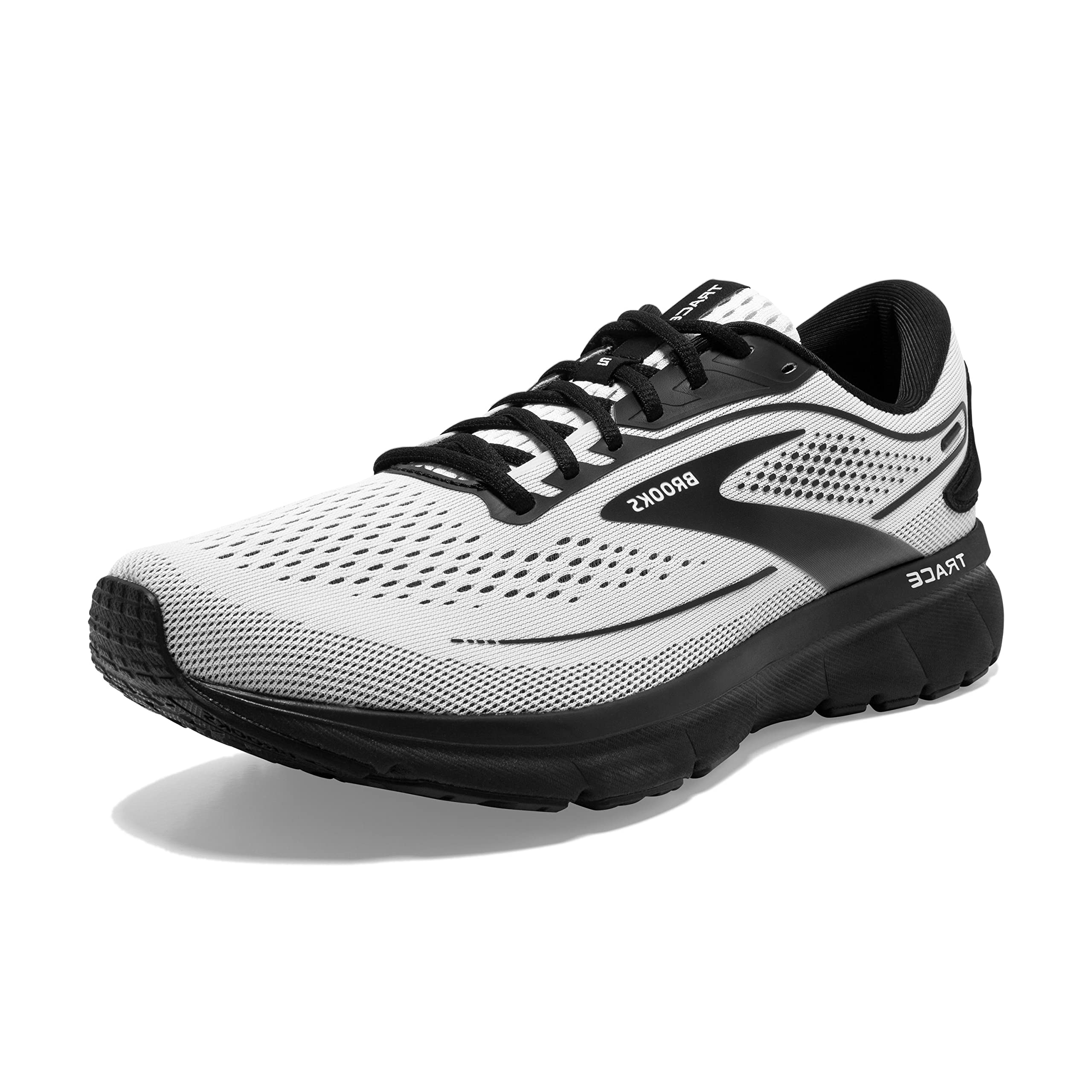 Brooks Men’s Trace 2 Neutral Running Shoe, Black/Multi, 12 UK