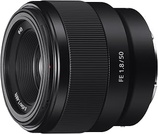 Sony - FE 50mm F1.8 Standard Lens (SEL50F18F/2), Black