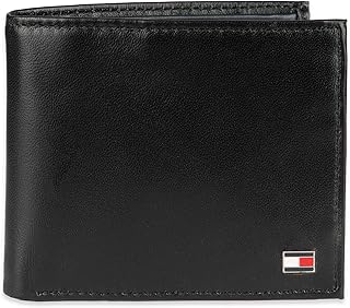 Tommy Hilfiger Men's Leather Orson RFID Bifold Wallet with Removable Passcase