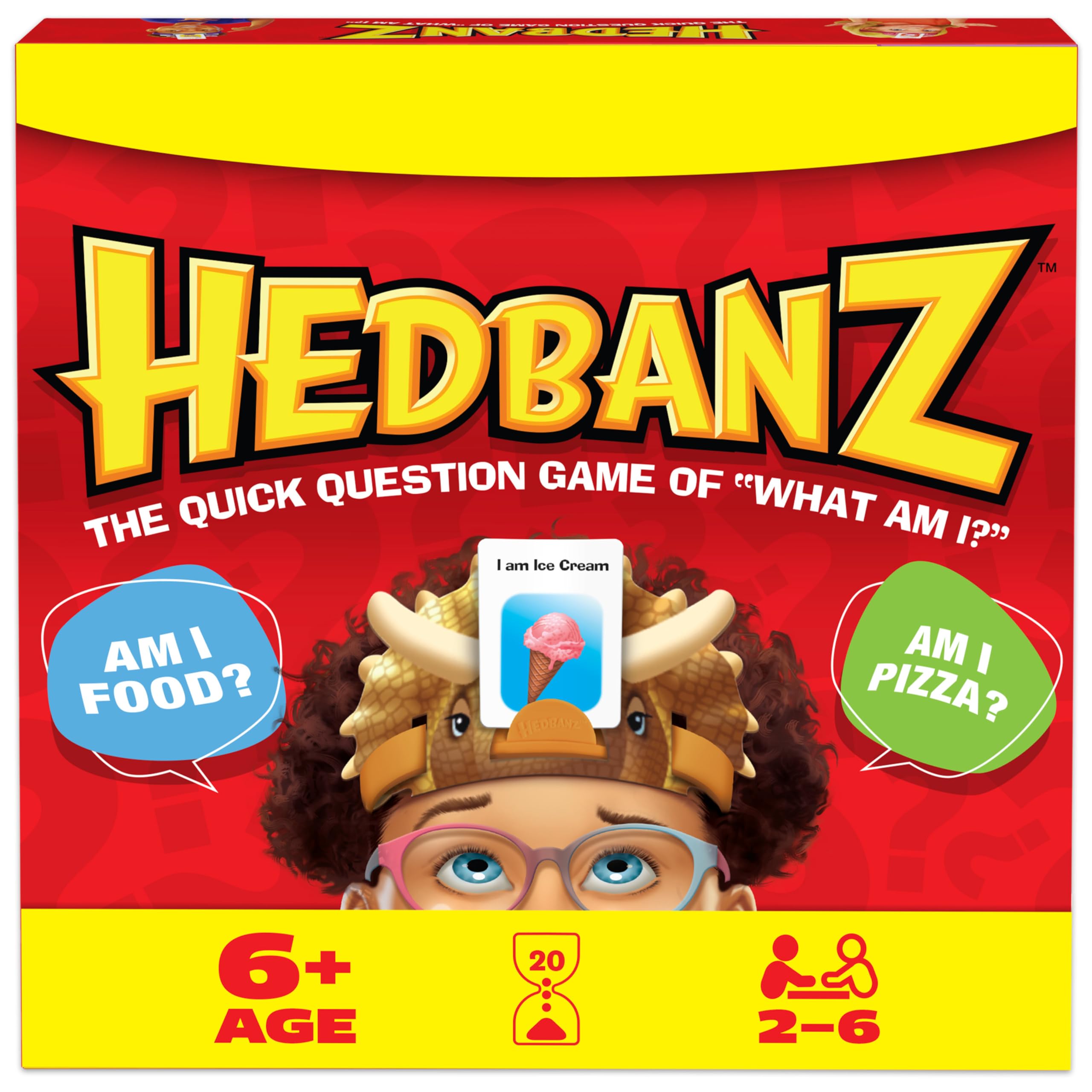 Spin Master Games Hedbanz Picture Guessing Game for Family Game Night | Hilariou