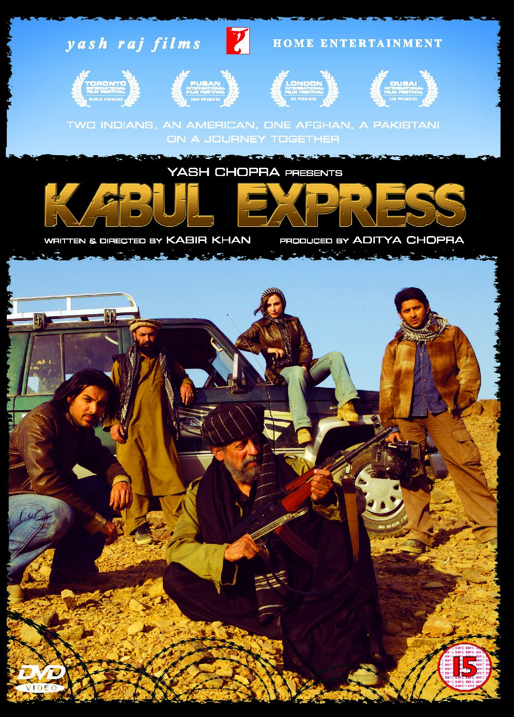 Kabul Express (2006) - John Abraham - Arshad Warsi - Bollywood - Indian Cinema -