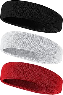 Headband Headband for Men and Women, Soft to the Touch, Moderate Thickness, Hair Turban, Bandana, Sweatproof, Towel Fabric, Stretchy, Antibacterial, Odor Resistant, Sports, Face Washing, Hair Tie,